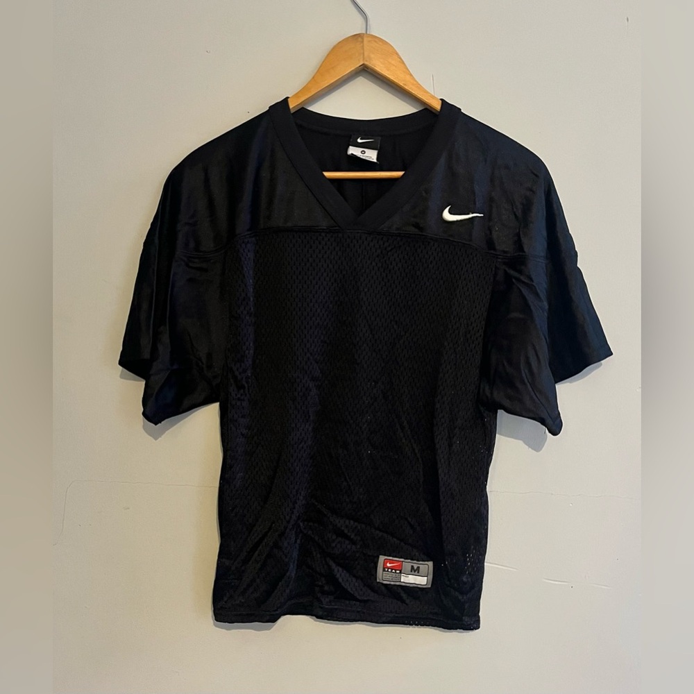 Nike Black Mesh Sports Jersey Sz M